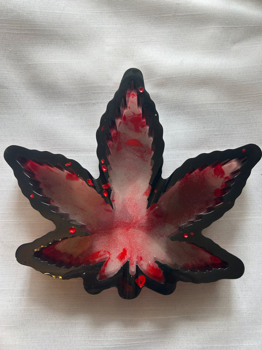 Black & Red Hemp Ashtray