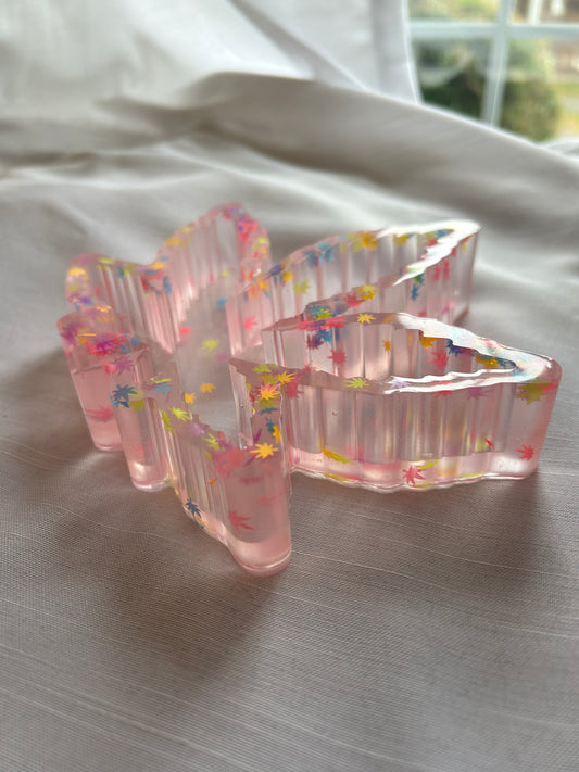 Pink  Sparkles Hemp Ashtray