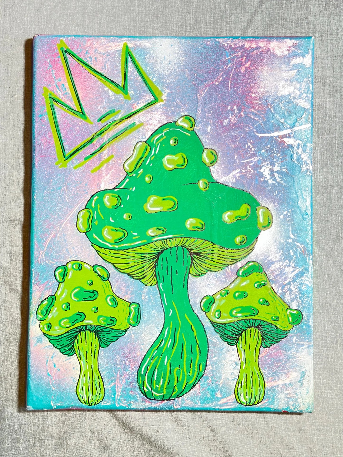 Green Mushrooms