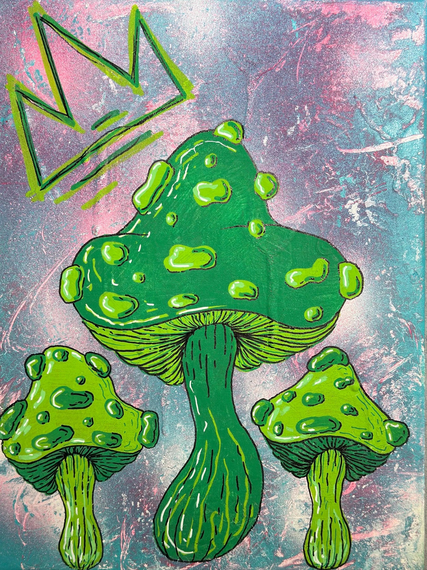 Green Mushrooms